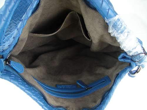 Bottega Veneta Lambskin Leather Bag 9632 blue